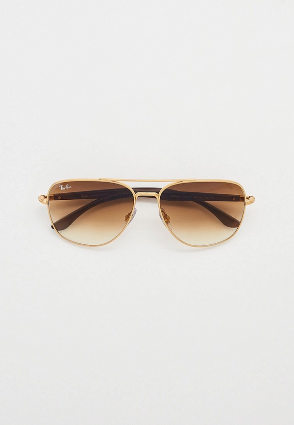 

Очки солнцезащитные Ray-Ban®, Золотой, RB3683 001/51