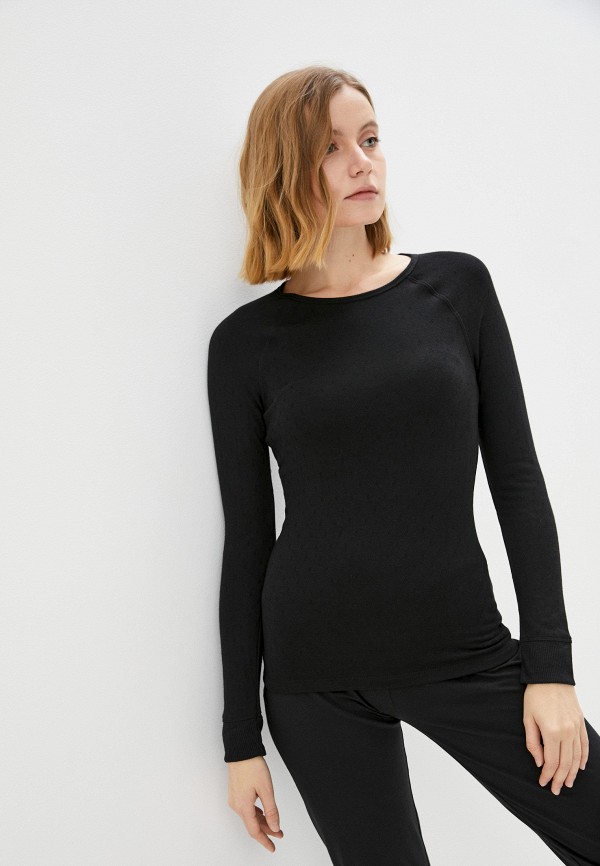 

Лонгслив домашний Marks & Spencer, Черный