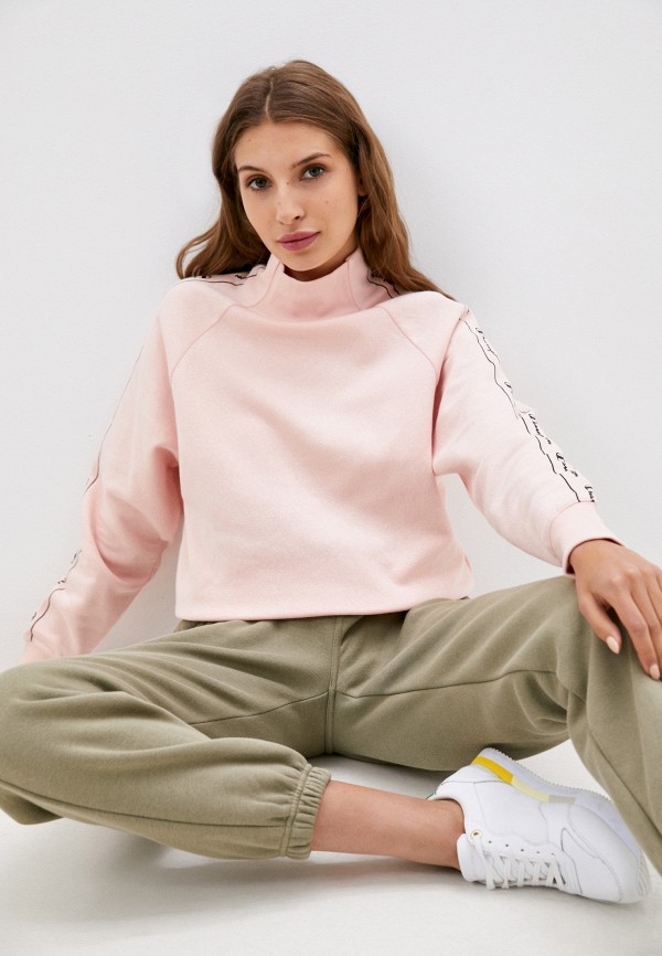 

Свитшот Champion, Розовый, LEGACY TAPE MANIA High Neck Sweatshirt