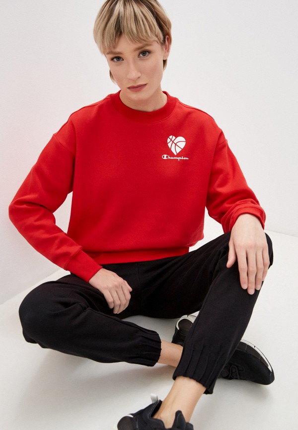 

Свитшот Champion, Красный, LEGACY C-LOVE Crewneck Sweatshirt