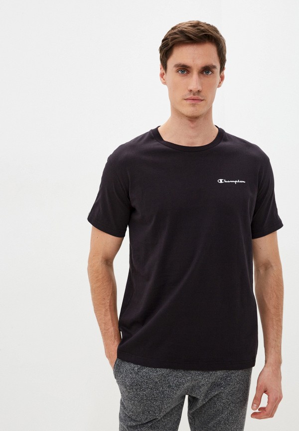 

Футболка Champion, Черный, LEGACY COLOR BLOCK Crewneck T-Shirt