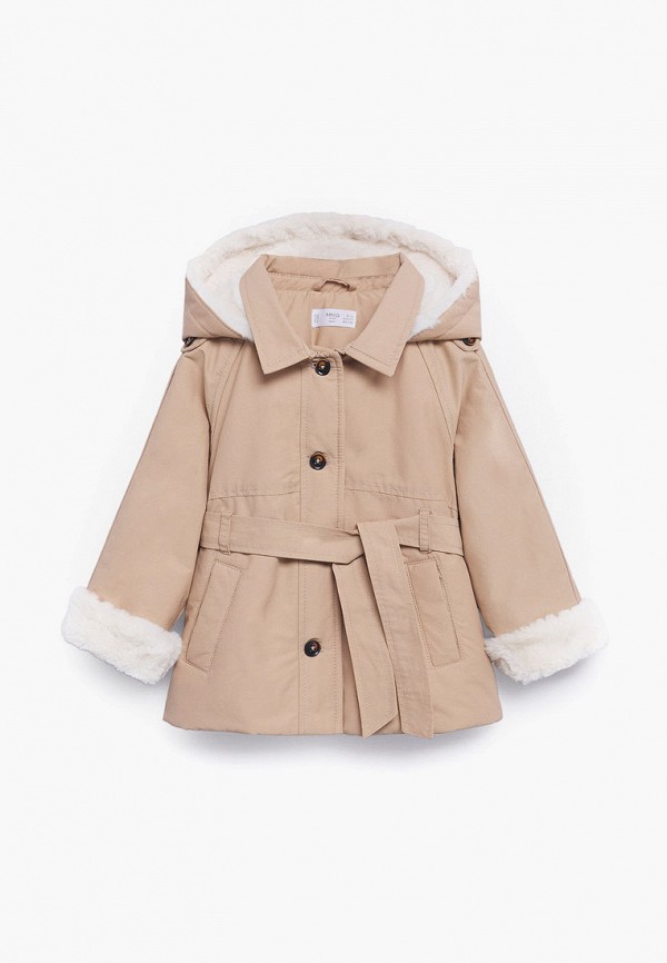 

Куртка утепленная Mango Kids, Бежевый, DINA