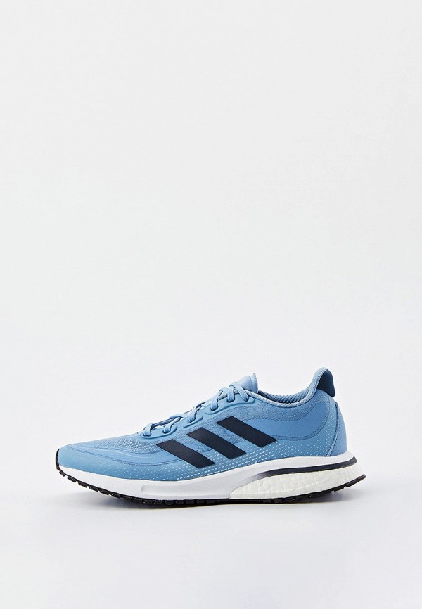 Кроссовки adidas голубой, размер 37,5