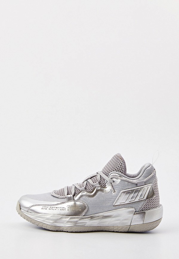 

Кроссовки adidas, Серебряный, DAME 7 EXTPLY