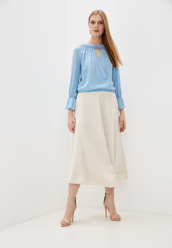 

Блуза Patrizia Pepe, Голубой, Patrizia Pepe RTLAAV621701