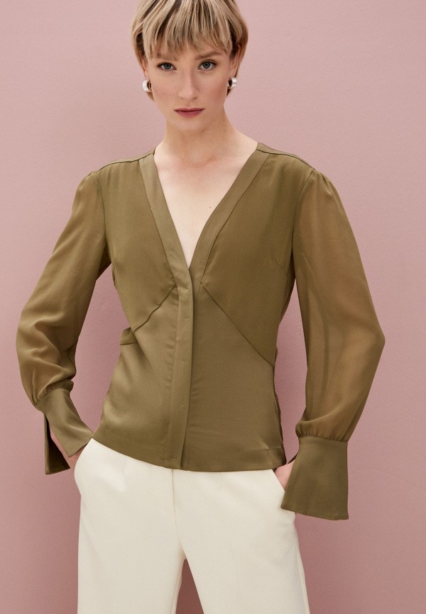 

Блуза Patrizia Pepe, Хаки, Patrizia Pepe RTLAAV622401