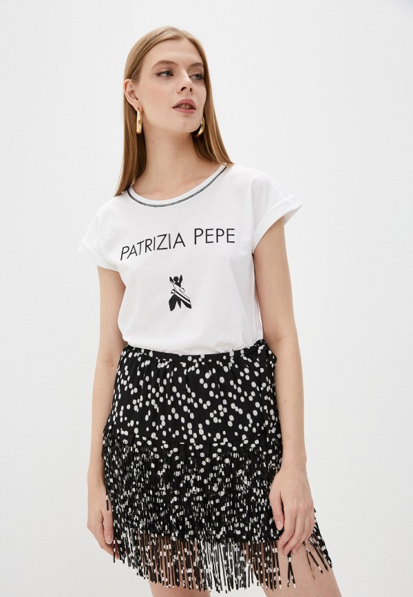 

Футболка Patrizia Pepe, Белый, Patrizia Pepe RTLAAV637401