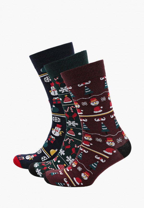 

Носки 3 пары Produkt, Разноцветный
