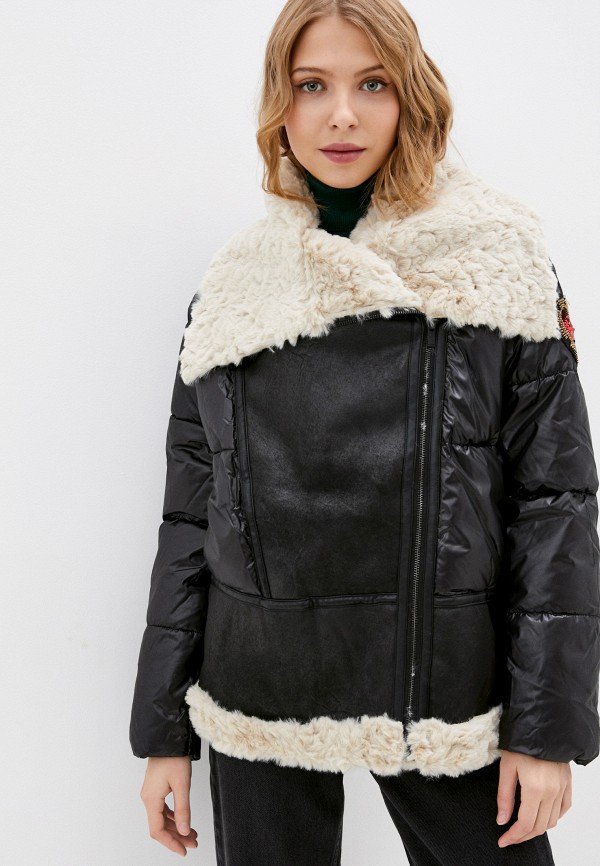 

Куртка утепленная Desigual, Черный, Aviator