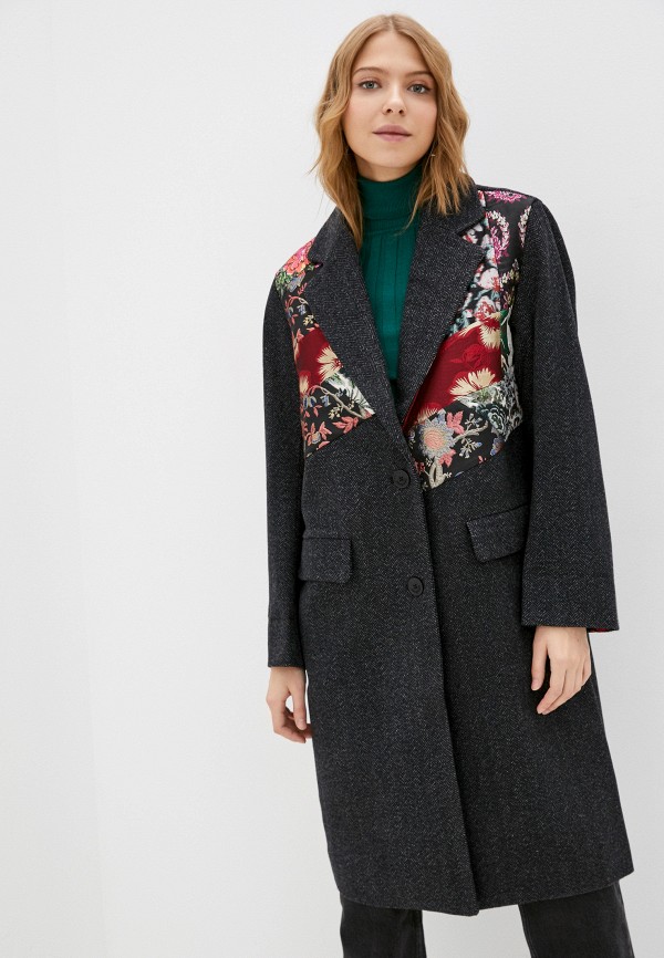 

Пальто Desigual, Серый, Desigual RTLAAV801502
