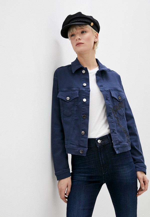 

Куртка джинсовая Karl Lagerfeld Denim, Синий