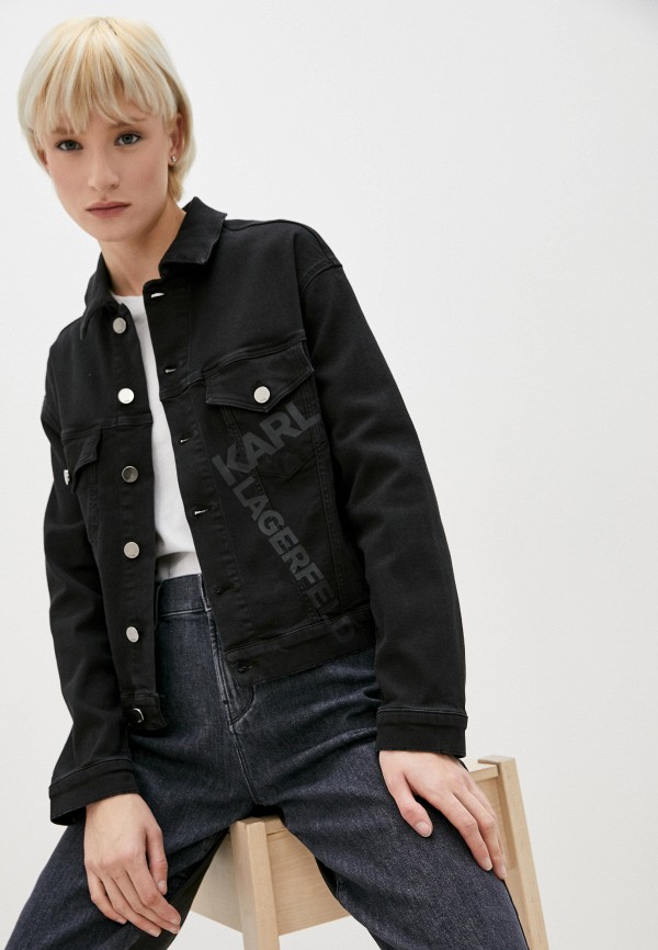 фото Куртка джинсовая karl lagerfeld denim