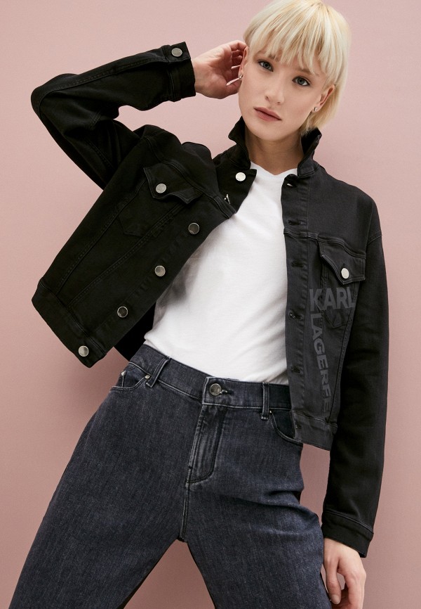 фото Куртка джинсовая karl lagerfeld denim