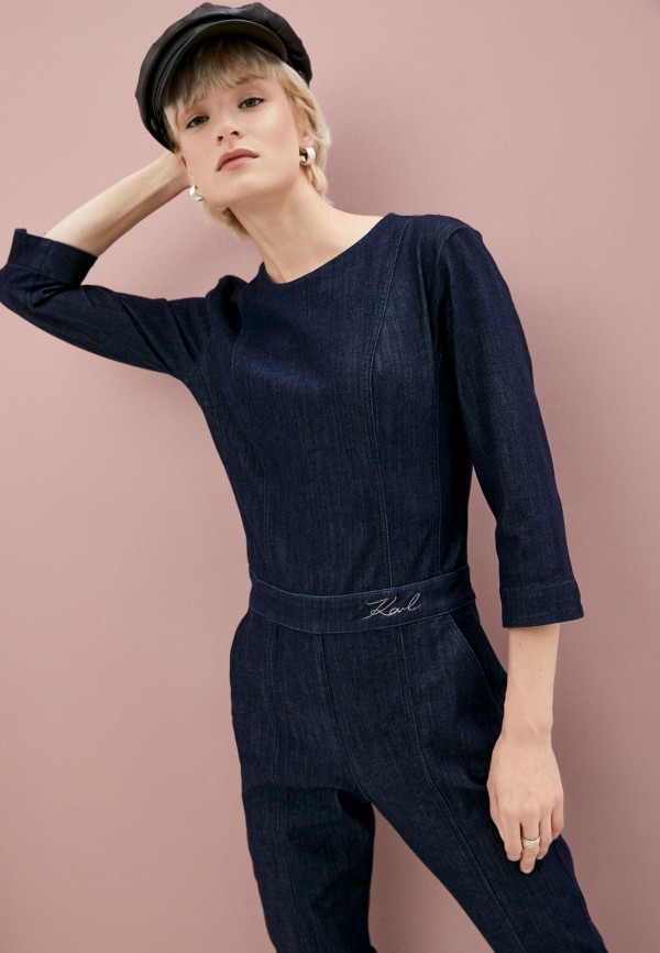 фото Комбинезон джинсовый karl lagerfeld denim