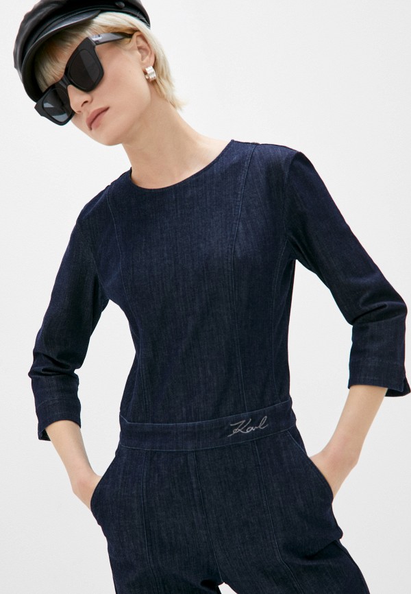 фото Комбинезон джинсовый karl lagerfeld denim