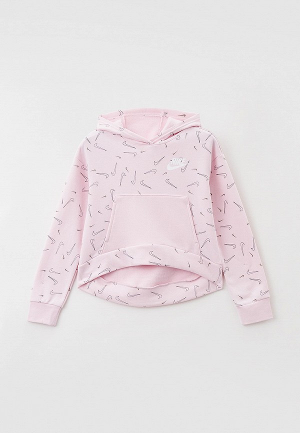 

Худи Nike, Розовый, G NSW FLC AOP HOODIE