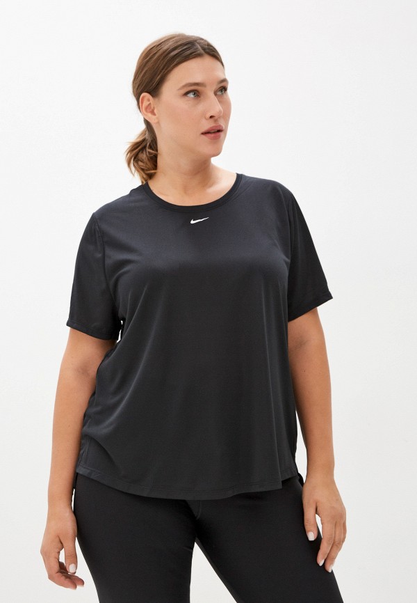

Футболка спортивная Nike, Черный, W NK ONE DF SS STD TOP PLUS