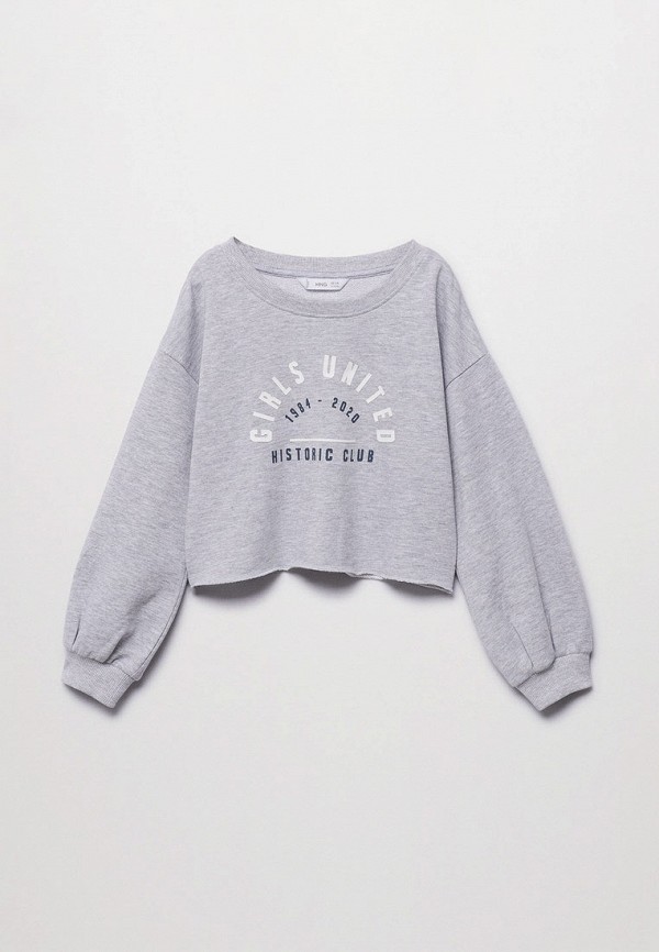 

Свитшот Mango Kids, Серый, Mango Kids RTLAAV883101