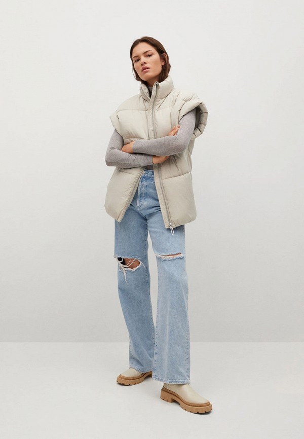 фото Жилет утепленный mango