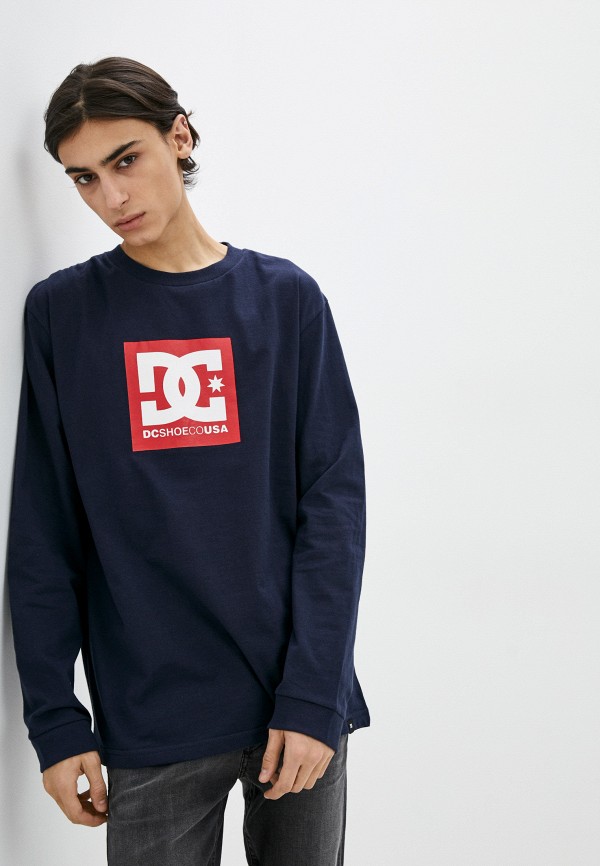 

Лонгслив DC Shoes, Синий, DCSQUARESTARHLS M TEES BYJ0