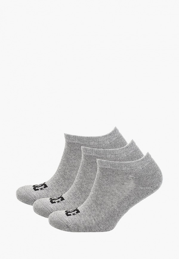 

Носки 3 пары DC Shoes, Серый, SPP DC ANKLE 3P M SOCK KNF0