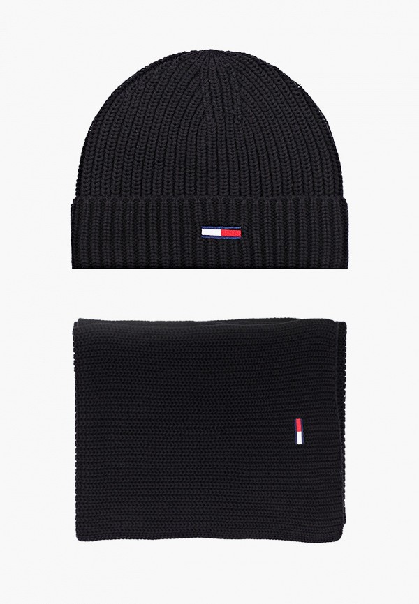 

Шапка и шарф Tommy Jeans, Черный