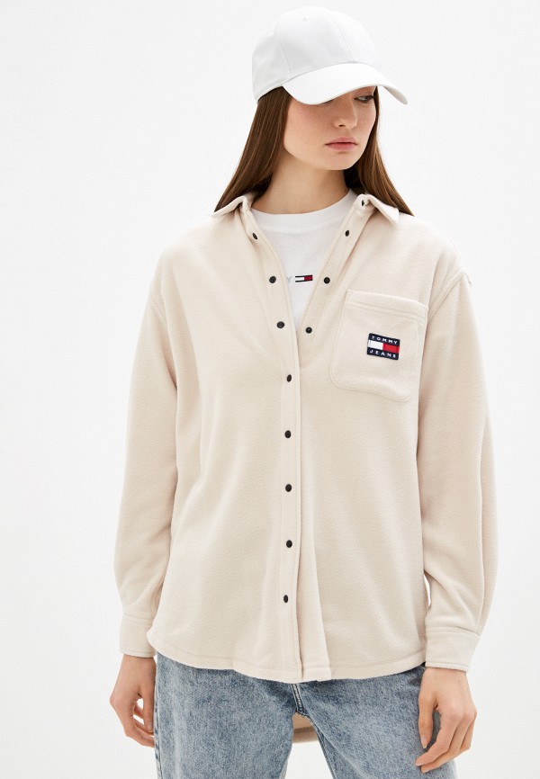 

Рубашка Tommy Jeans, Бежевый