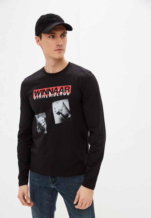 

Лонгслив Bikkembergs, Черный, Bikkembergs RTLAAW007901