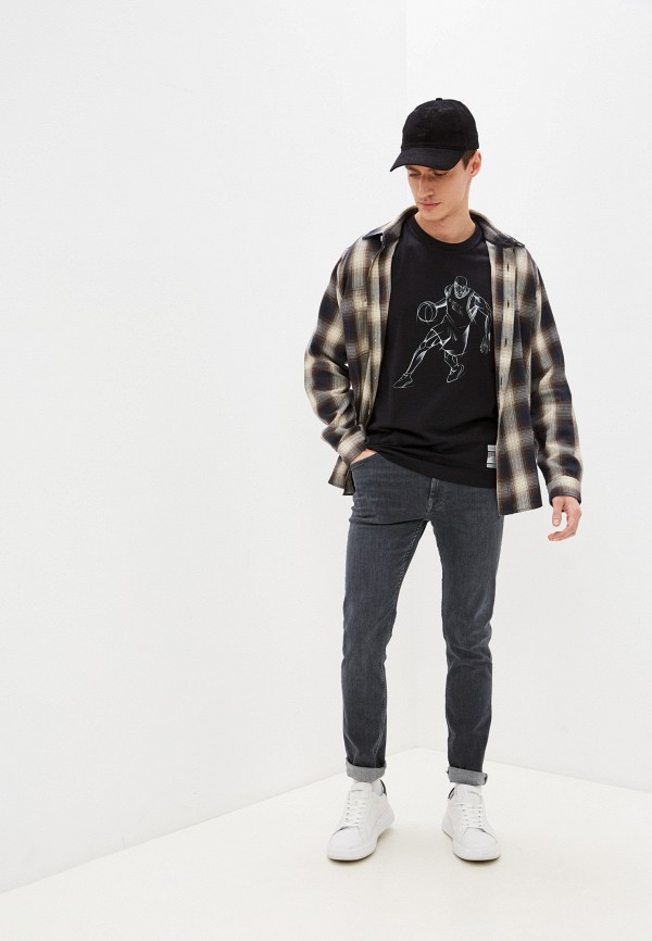 

Лонгслив Bikkembergs, Черный, Bikkembergs RTLAAW008201