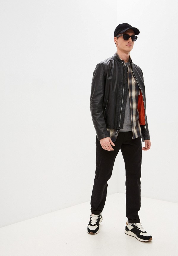 фото Куртка кожаная bikkembergs