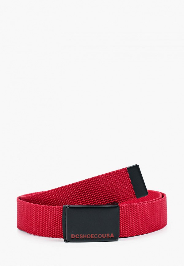

Ремень DC Shoes, Красный, WEB BELT 2 M BLTS RRD0