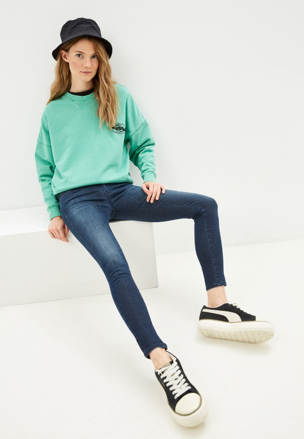 

Свитшот Quiksilver, Бирюзовый, Quiksilver RTLAAW020001