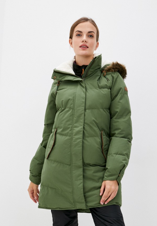 Куртка утепленная Roxy зеленого цвета