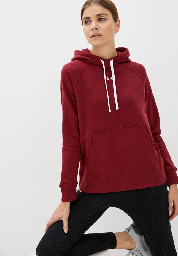 

Худи Under Armour, Бордовый, Rival Fleece HB Hoodie