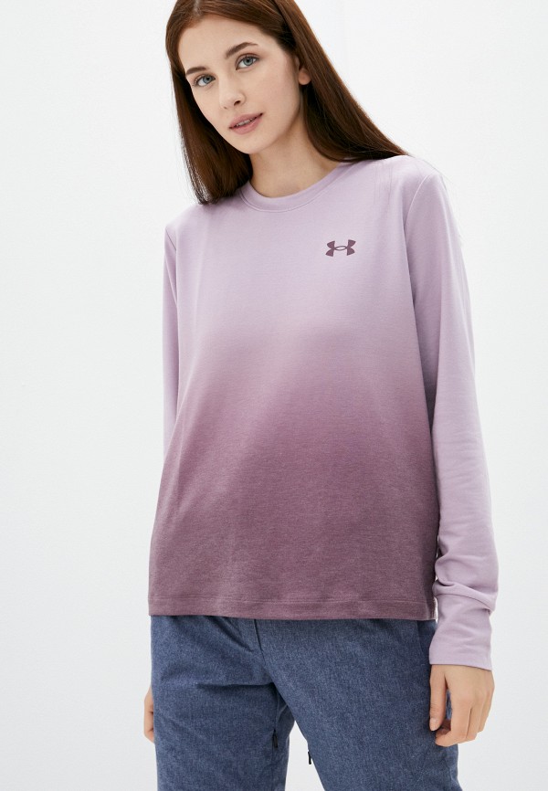 

Лонгслив Under Armour, Фиолетовый, Rival Terry Gradient Crew