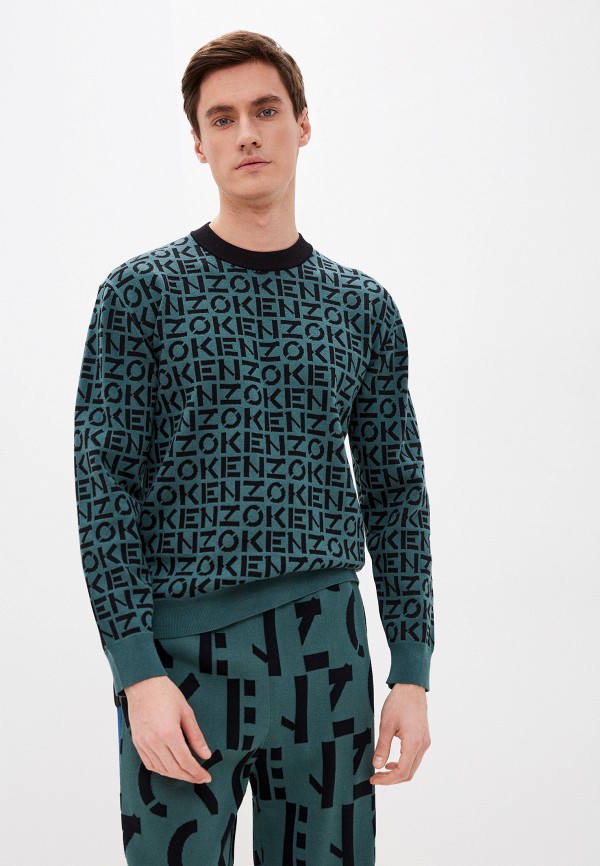 

Джемпер Kenzo, Бирюзовый, Kenzo RTLAAW097401