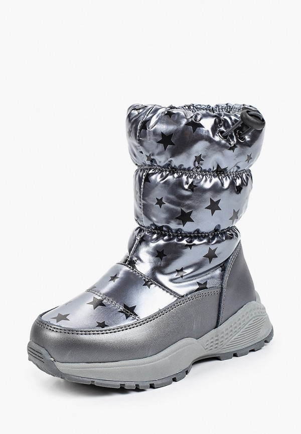 Дутики Flamingo серебряный, размер 28, фото 2