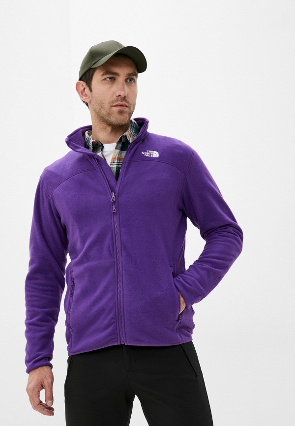

Олимпийка The North Face, Фиолетовый, M 100 GLACIER FZ