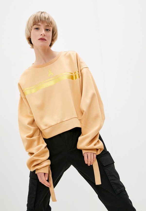 

Свитшот Patrizia Pepe, Бежевый, Patrizia Pepe RTLAAW143401