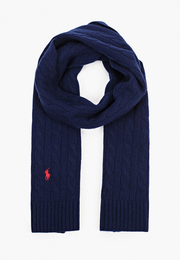 

Шарф Polo Ralph Lauren, Синий, Polo Ralph Lauren RTLAAW168401