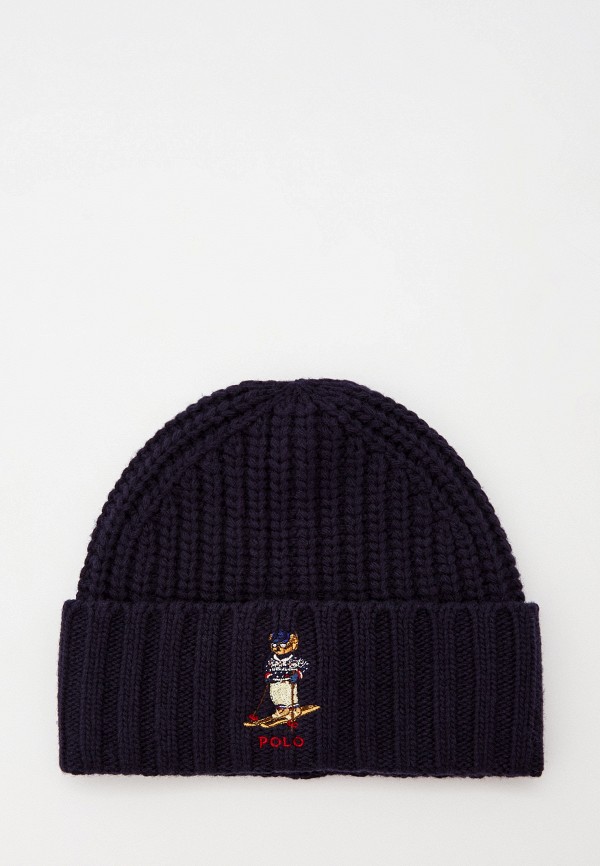 

Шапка Polo Ralph Lauren, Синий, Polo Ralph Lauren RTLAAW168801