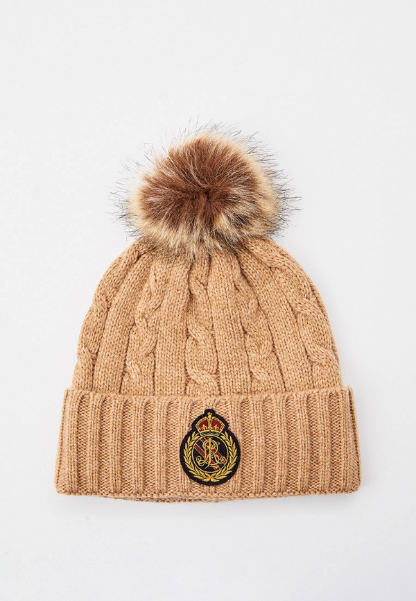 

Шапка Lauren Ralph Lauren, Бежевый