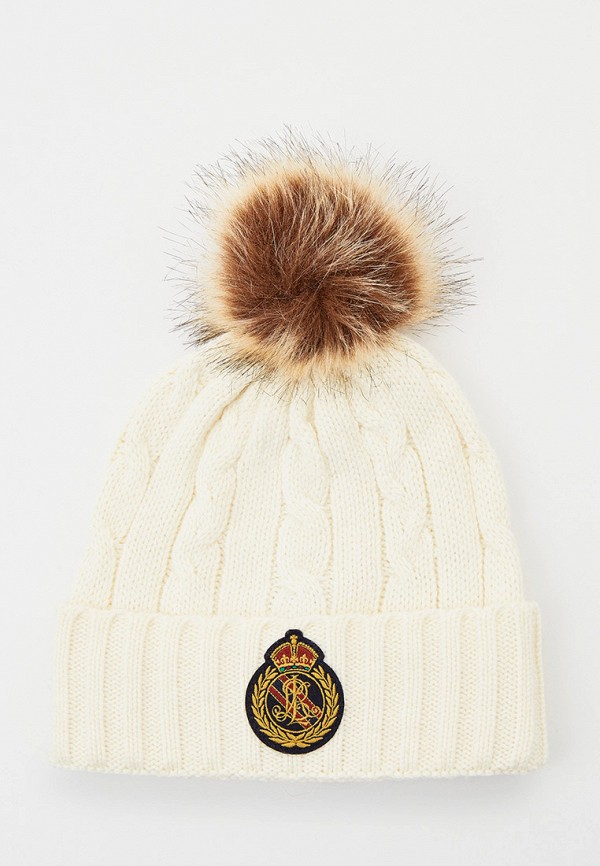 

Шапка Lauren Ralph Lauren, Бежевый