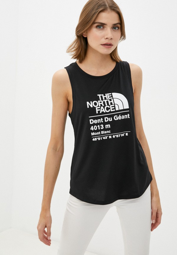 

Майка спортивная The North Face, Черный, W GLACIER TANK
