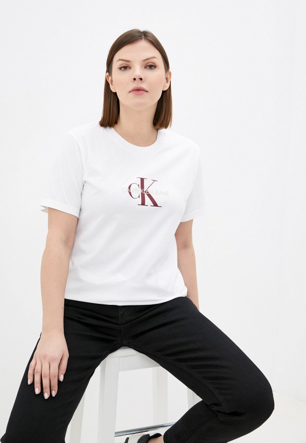 

Футболка Calvin Klein Jeans, Белый, Calvin Klein Jeans RTLAAW204201