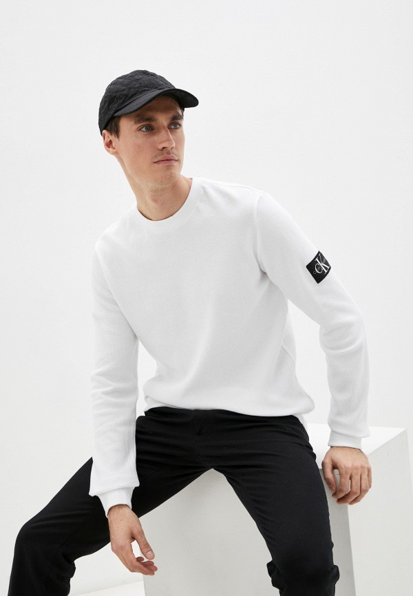 

Лонгслив Calvin Klein Jeans, Белый