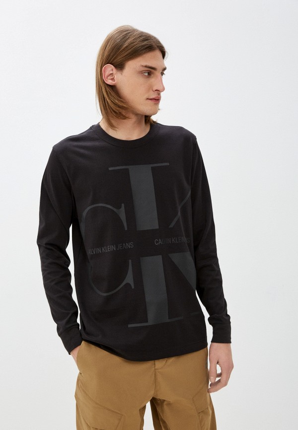 

Лонгслив Calvin Klein Jeans, Черный