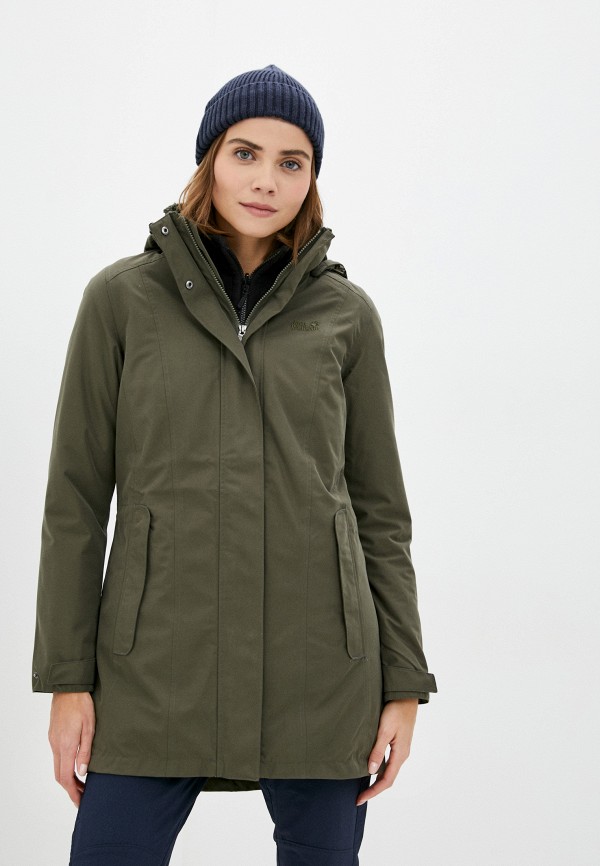 

Куртка утепленная Jack Wolfskin, Хаки, MADISON AVENUE COAT