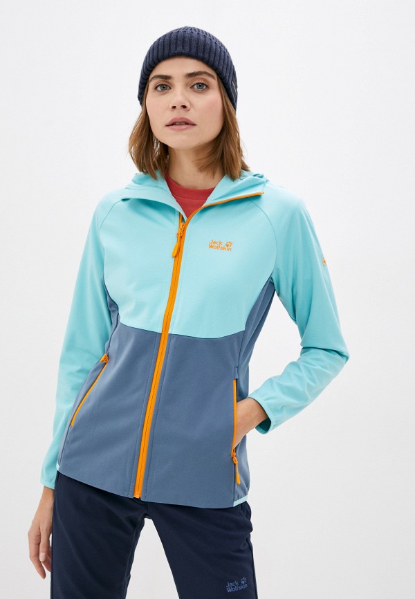

Куртка Jack Wolfskin, Разноцветный, GO HIKE SOFTSHELL W