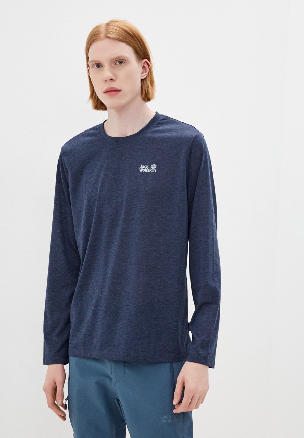 

Лонгслив Jack Wolfskin, Синий, JWP LS T M